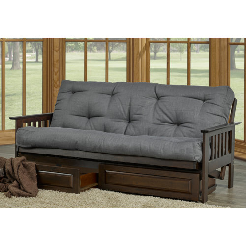 Red Barrel Studio® Mazur 80'' Wide Futon Frame Wayfair